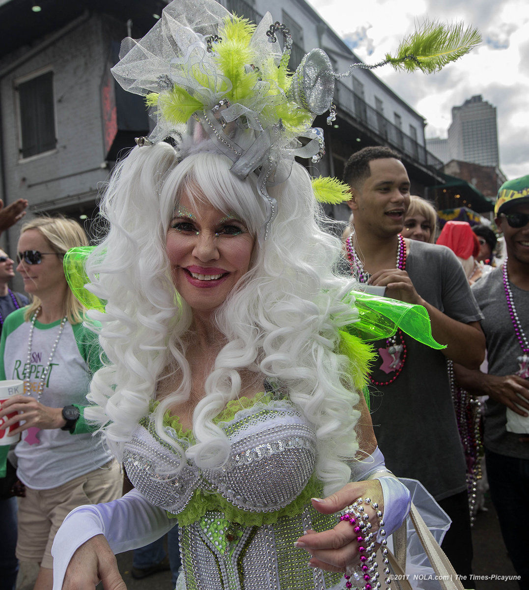 Our favorite photos from Friday's Mardi Gras fun